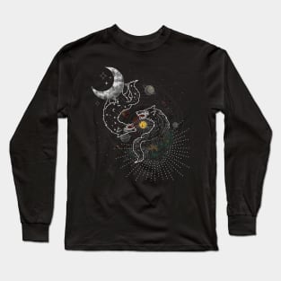 wolves night and day Long Sleeve T-Shirt